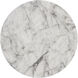 Goya 20 X 13.5 inch Marble Look / White Outdoor End Table
